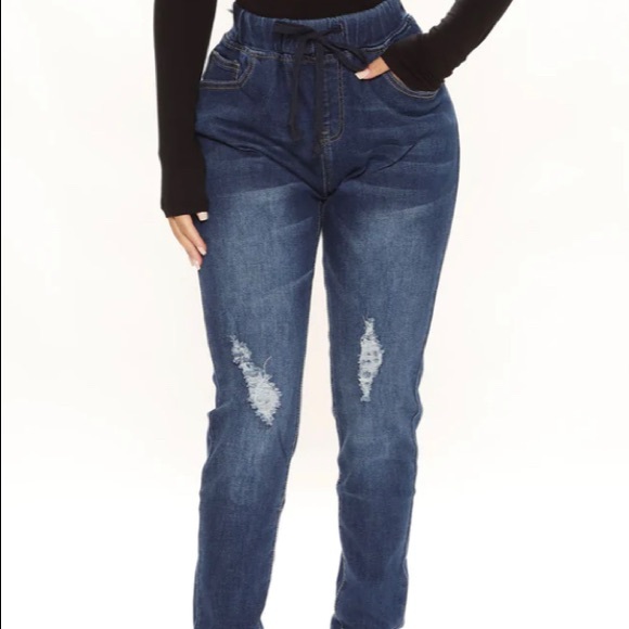 Always Out of Time Skinny Jeans - Dark Wash - Picture 1 of 2